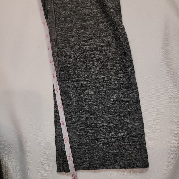 ABS CROPPED LEGGINGS HEATHERED GRAY SIZE MEDIUM - Picture 7 of 7